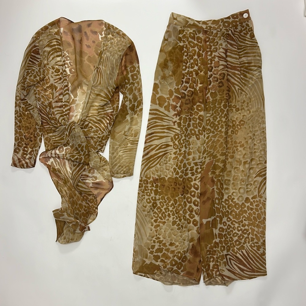 Vintage Genny Silk Set - Made in Italy